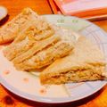 カナン★'s cooksnap of when they made ヘルシー✿豆腐ツナのふんわり和風サンド☆.