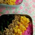 ちなつのママ's cooksnap of when they made 彩り寿司 ひな祭り初節句お祝いお弁当.