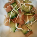 蜂蜜バニラ's cooksnap of when they made きゅうりと生ハムのひとくちロール.