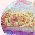 まどゅー's cooksnap of when they made 火は不使用！超簡単★チョコバナナパイ.