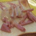 あゆたっくん's cooksnap of when they made 朝食に☆こんがりベーコンチーズトースト.