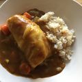 すずまろママ's cooksnap of when they made 余ったロールキャベツでリメイクカレー☆.