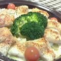 ohmagari's cooksnap of when they made ニューイングランド風　たらのオーブン焼き.