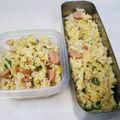 ★sakatera★'s cooksnap of when they made 煮汁リメイク☆旨味たっぷり簡単炒飯.