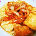 ◯たまご◯'s cooksnap of when they made ☆ガリバタソースの豆腐ステーキ☆.