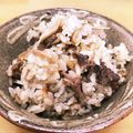 i☆can's cooksnap of when they made 安い牛こまで！牛ゴボウ炊き込みご飯^ ^.