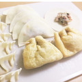 クック7AIN73☆'s cooksnap of when they made 餃子のたねで油揚げの茹で巾着♡簡単.