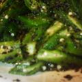 ちおの's cooksnap of when they made オクラのごま酢和え.
