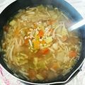 はるほにょ☆'s cooksnap of when they made もち麦入り★食べるスープ.
