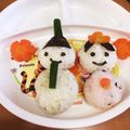 ユズユイ's cooksnap of when they made 子供が喜ぶお雛様のてまりん～❀.