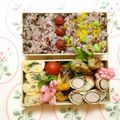 komutatata's cooksnap of when they made くるくるハムで☆花☆.