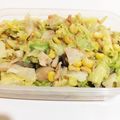 ミミちゅう's cooksnap of when they made 野菜の鮭フレーク（ツナ）和え✿.