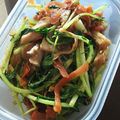 スポボブ's cooksnap of when they made ★常備菜～きのこと水菜の柚子こしょう煮★.