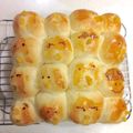とんちゃん729's cooksnap of when they made 20cmスクエア型で★ちぎりパン.