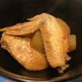 emibuchi's cooksnap of when they made 大根と鶏肉の煮物.