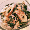 やままんま's cooksnap of when they made ほうれん草とちくわのマヨネーズあえ.