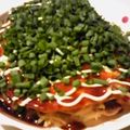 桜花蒼空's cooksnap of when they made うちのお好み焼き！（広島風）☺.