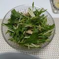酢ｻﾜｰ's cooksnap of when they made 和食に合う♡アボカドと水菜のサラダ.