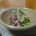 ダイナマイト漆黒's cooksnap of when they made 簡単！菜の花とホタルイカのおろし和え.