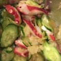 そうちゃん３４'s cooksnap of when they made 簡単！タコときゅうりのカルパッチョ風.