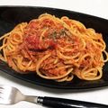 emi_87＊'s cooksnap of when they made 簡単♪ずわい蟹のトマトクリームパスタ.