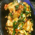 ☆☆nana☆☆'s cooksnap of when they made ■キムチに漬け込んだ鶏肉と茄子の炒め物■.