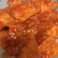 やそん's cooksnap of when they made レンジ♡厚揚げのちょっと変わったチリマヨ.