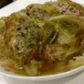 ふぇさん's cooksnap of when they made 簡単＊ドーム型和風ロールキャベツ.