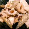 ざっくんママ's cooksnap of when they made 塩麹鶏もも肉とレンコンの炒め煮.