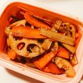 ＊まくらからくま＊'s cooksnap of when they made 花粉症対策！きんぴら！主役はレンコンさん.