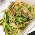 りんごのポタージュ's cooksnap of when they made ブロッコリーの茎もやしキンピラ.