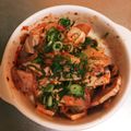 もにゅ村's cooksnap of when they made 焼豚のキムチマヨ.