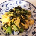 クックWSPX1I☆'s cooksnap of when they made 美味しい♪炒り卵入り野沢菜の油炒め.