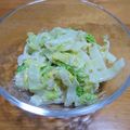 sue1413's cooksnap of when they made レンジで☆白菜のゴママヨサラダ.
