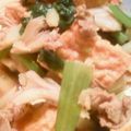 piyochako's cooksnap of when they made あつあつ♡厚揚げ＊小松菜のピリ辛煮.