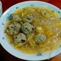 azok's cooksnap of when they made 白菜と肉団子の簡単ダシダ煮込みスープ.