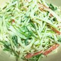 kumasan12's cooksnap of when they made 簡単‼大根・水菜・カニカマのサラダ.