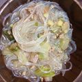 港UV's cooksnap of when they made あったかトロトロ☆白菜春雨スープ生姜入り.