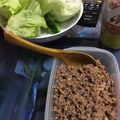 ☆あずぽん☆'s cooksnap of when they made 簡単ミンチのレタス包み.