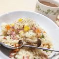 ヘタ子's cooksnap of when they made 超簡単！牛乳で作る炊飯器リゾット.