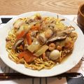 yunotaro's cooksnap of when they made 子供も喜ぶ♪我が家の絶品あんかけ焼そば♡.
