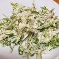 さっつぁん0072's cooksnap of when they made 簡単 水菜・豆腐のマヨサラダ.