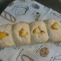 ひれまま's cooksnap of when they made 栗のせ白い黒豆ぱん.