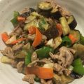 たにゃんこ's cooksnap of when they made 簡単♪旨すぎる！！豚バラなす味噌炒め♡.