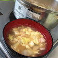 きゃんでぃどろっぷ's cooksnap of when they made 卵とキャベツの中華風スープ.