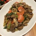 a0imama♡'s cooksnap of when they made 豚バラとゴボウの中華炒め.