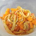 zeimama's cooksnap of when they made にんじんとかにかま炒め.