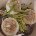 ぱるか♪'s cooksnap of when they made カブとシイタケのエビすり身蒸し.