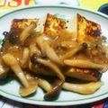 micochi726's cooksnap of when they made きのこたっぷり☆豆腐ステーキ.
