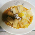 クックEV6M3E☆'s cooksnap of when they made 白菜と厚揚げの炒め煮【男の和食】.
